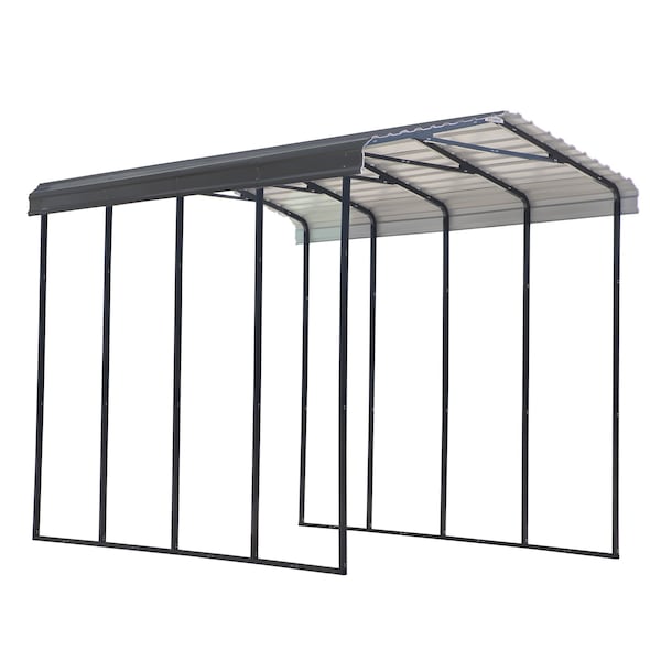 Arrow Carport, 14x20x14, Charcoal